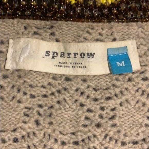 Anthropologie Sparrow Multi-Color Beaded Collar - Picture 8 of 9